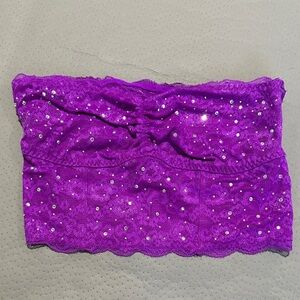 PINK Victoria's Secret Purple Bandeau